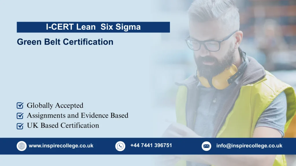 I-CERT Lean Six Sigma Green Belt Certification