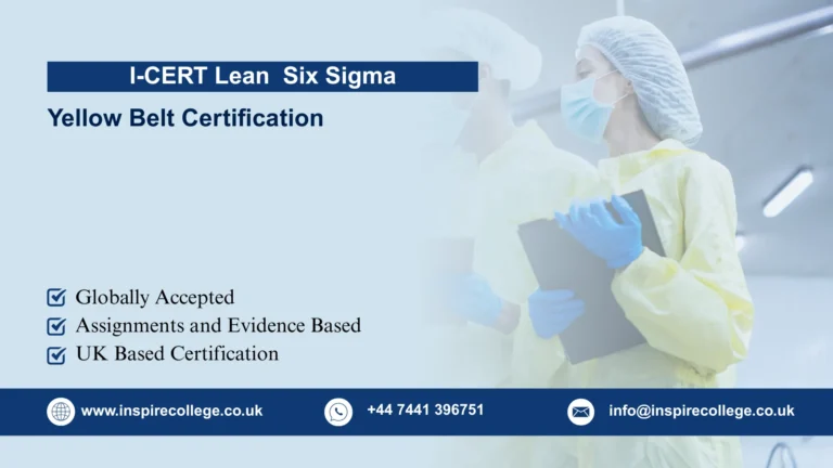 I-CERT Lean Six Sigma Yellow Belt Certification