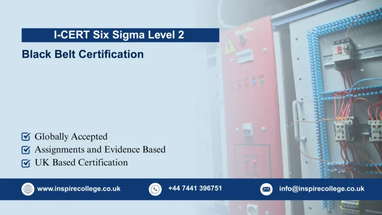 I-CERT Six Sigma Black Belt Level 2 Certification