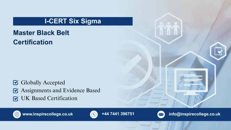 I-CERT Six Sigma Master Black Belt Certification