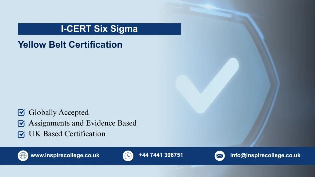 I-CERT Six Sigma Yellow Belt Certification