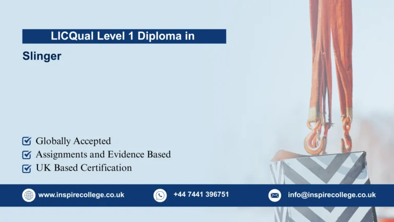 LICQual Level 1 Diploma in Slinger