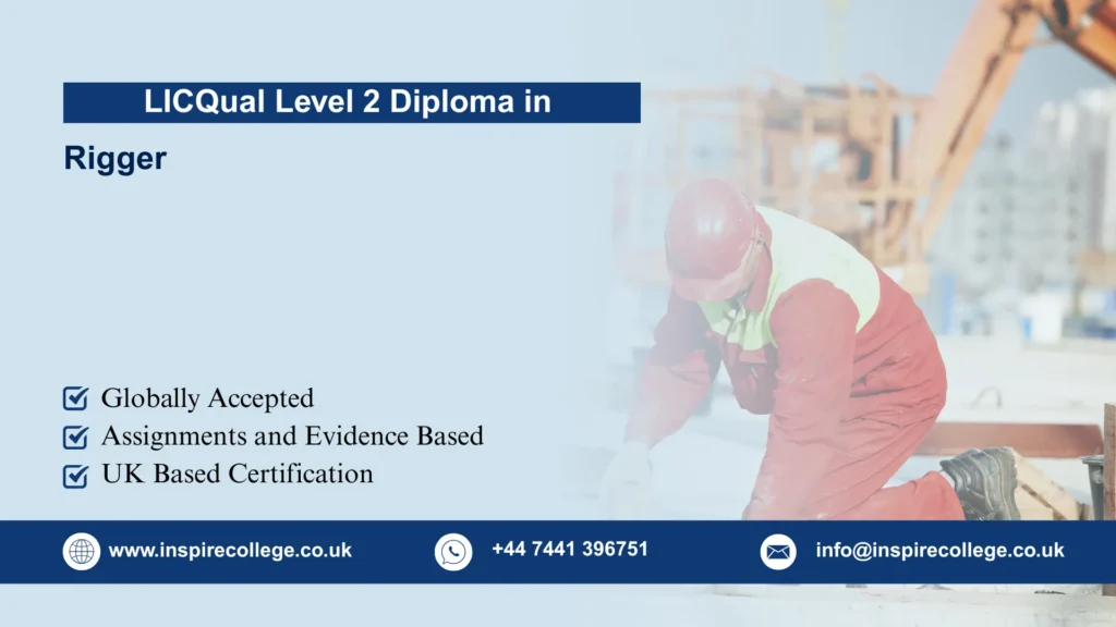 LICQual Level 2 Diploma in Rigger