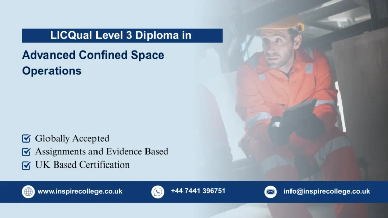 LICQual Level 3 Diploma in Advanced Confined Space Operations