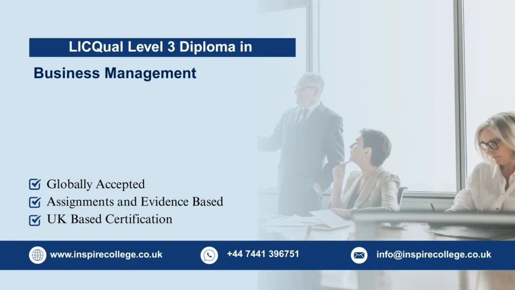 LICQual Level 3 Diploma in Business Management