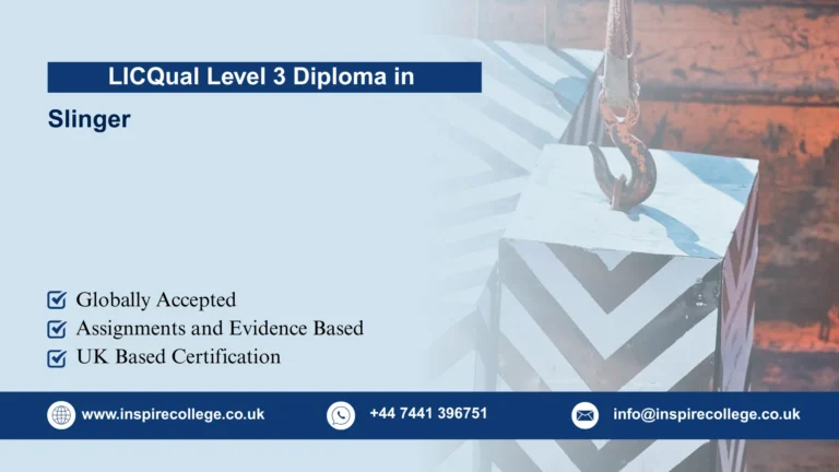 LICQual Level 3 Diploma in Slinger