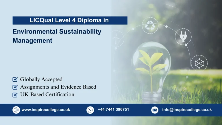 LICQual Level 4 Diploma in Environmental Sustainability Management