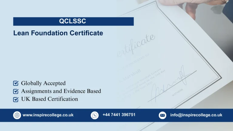 QCLSSC Lean Foundation Certificate