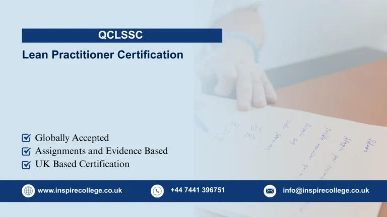 QCLSSC Lean Practitioner Certification