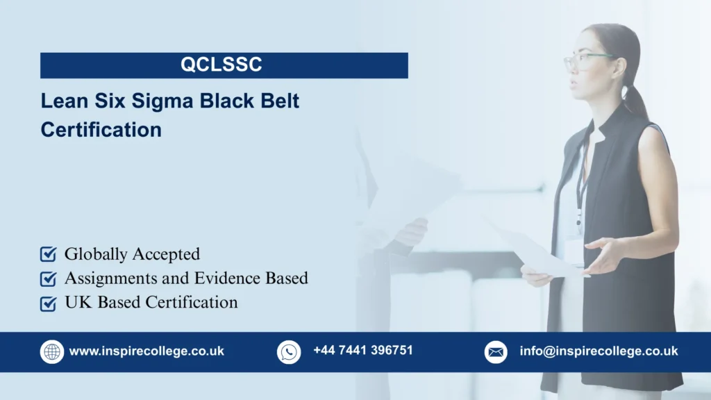 QCLSSC Lean Six Sigma Black Belt Certification