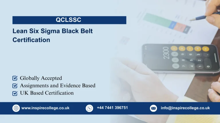 QCLSSC Lean Six Sigma Black Belt Certification