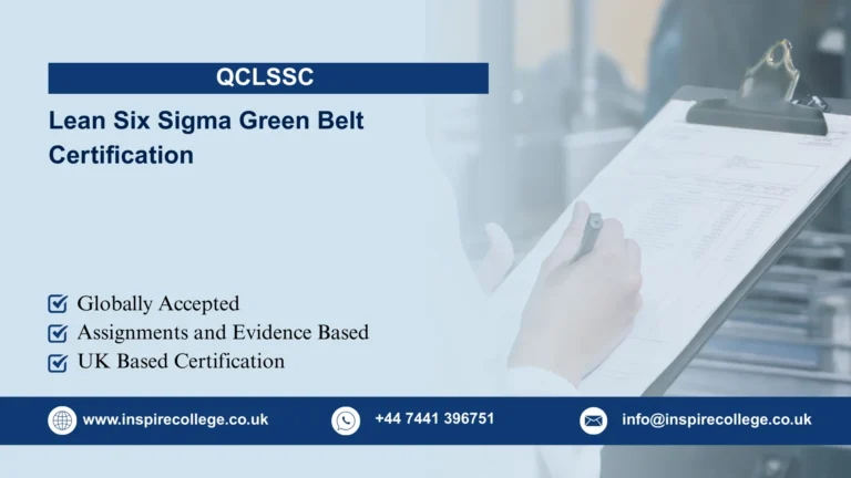 QCLSSC Lean Six Sigma Green Belt Certification
