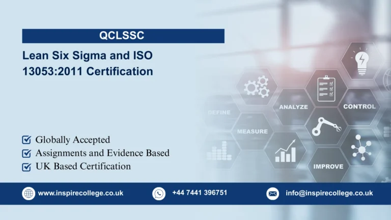 QCLSSC Lean Six Sigma and ISO 13053:2011 Certification