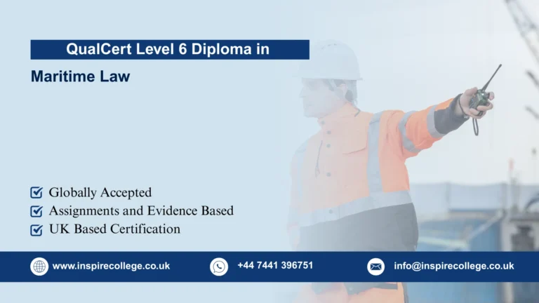 QualCert Level 6 Diploma in Maritime Law