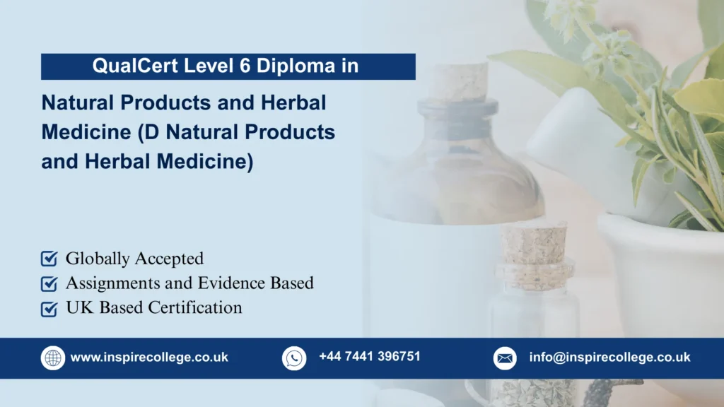 QualCert Level 6 Diploma in Natural Products and Herbal Medicine (D Natural Products and Herbal Medicine)