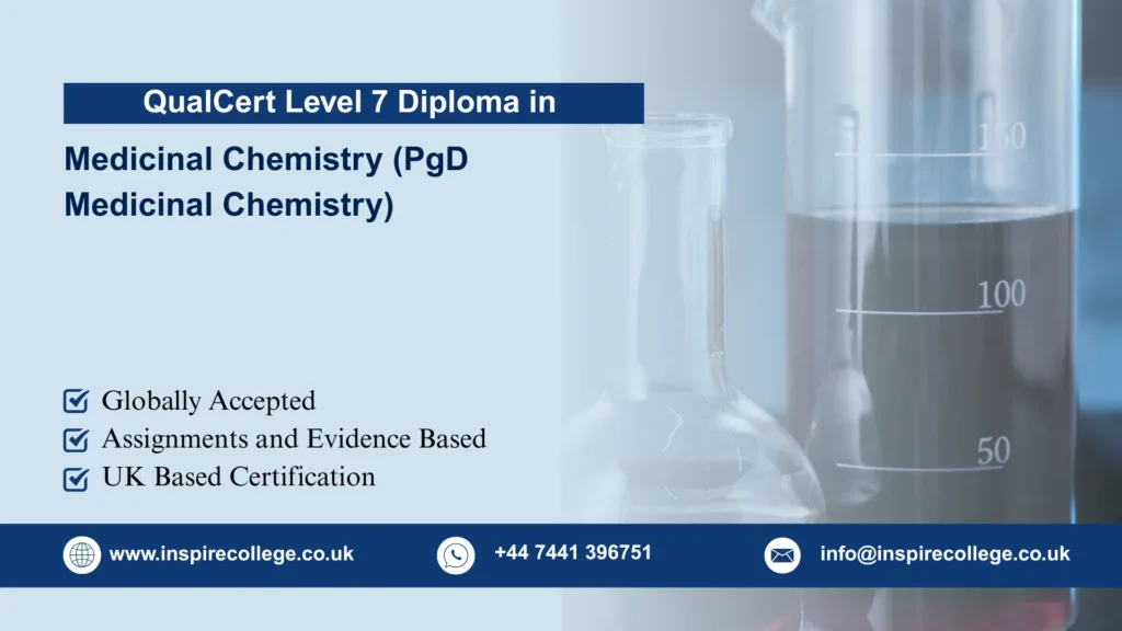 QualCert Level 7 Postgraduate Diploma in Medicinal Chemistry (PgD Medicinal Chemistry)