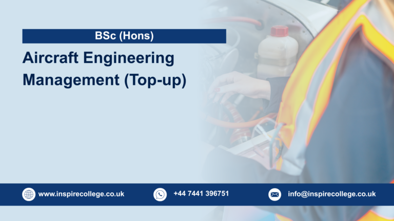 BSc (Hons) Aircraft Engineering Management (Top-up)