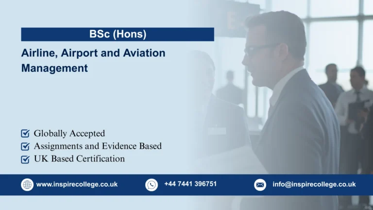 BSc (Hons) Airline, Airport and Aviation Management