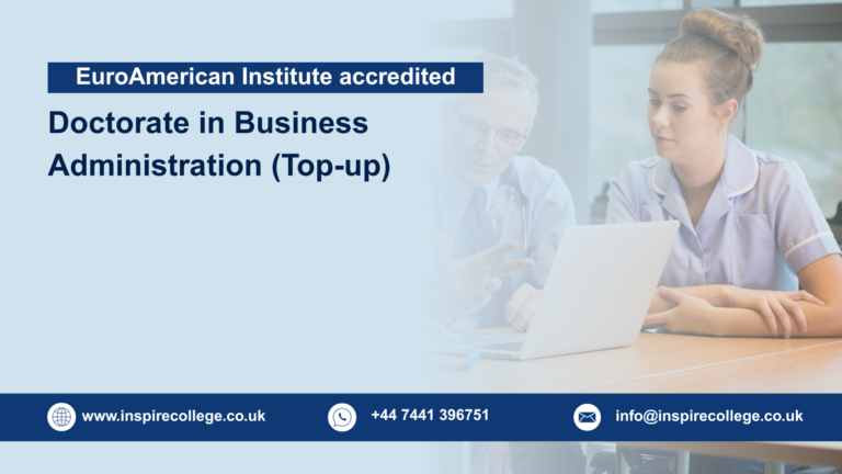 Doctorate in Business Administration (Top-up)