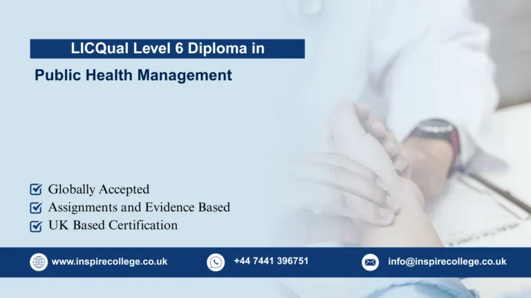LICQual Level 6 Diploma in Public Health Management