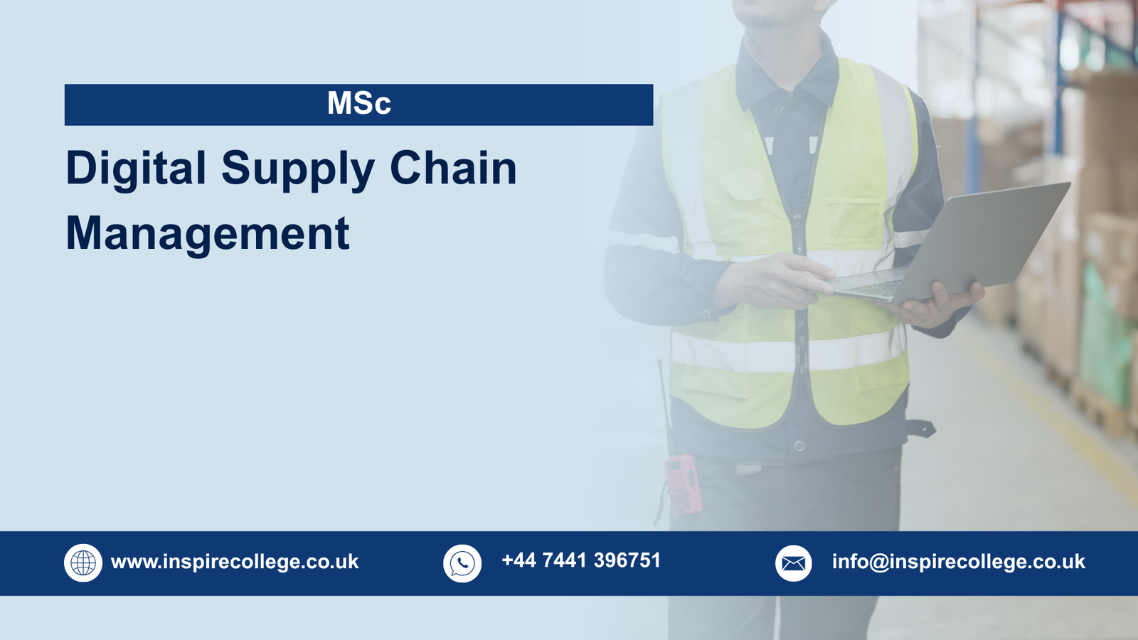 Msc Distribution MSc Digital Supply Chain Management
