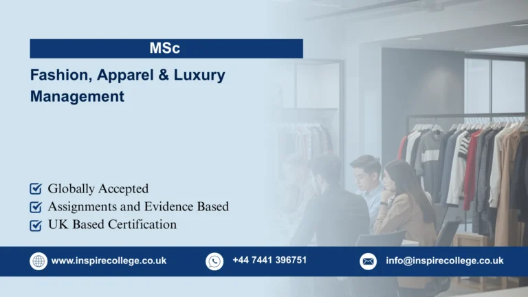MSc Fashion, Apparel & Luxury Management