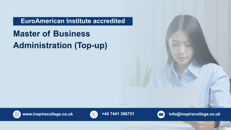 Master of Business Administration (Top-up)