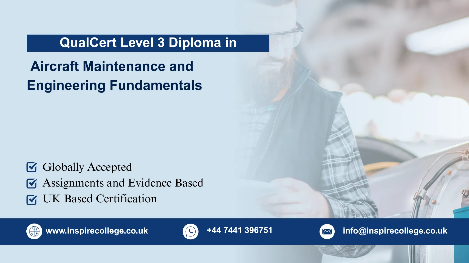 QualCert Level 3 Diploma in Aircraft Maintenance and Engineering ...