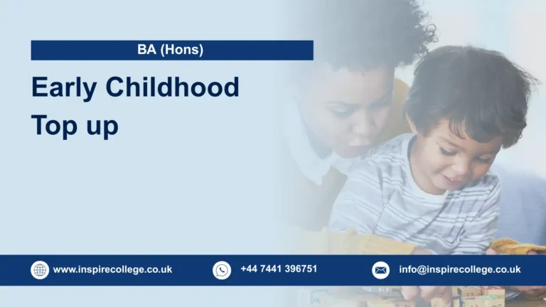 BA (Hons) Early Childhood Top up