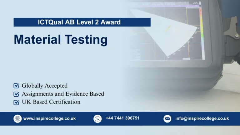 ICTQual AB Level 2 Award in Material Testing