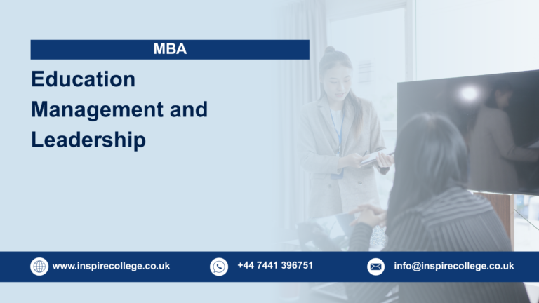 MBA in Education Management and Leadership