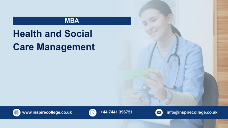 MBA in Health and Social Care Management