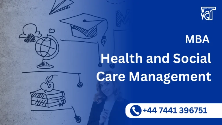 MBA in Health and Social Care Management