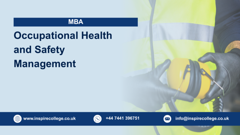 MBA in Occupational Health and Safety Management