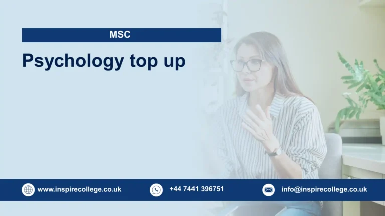 MSC Psychology top up