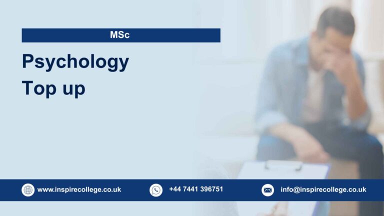 MSc Psychology Top up
