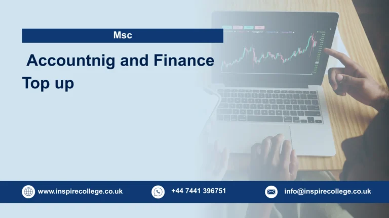 Msc Accountnig and Finance Top up