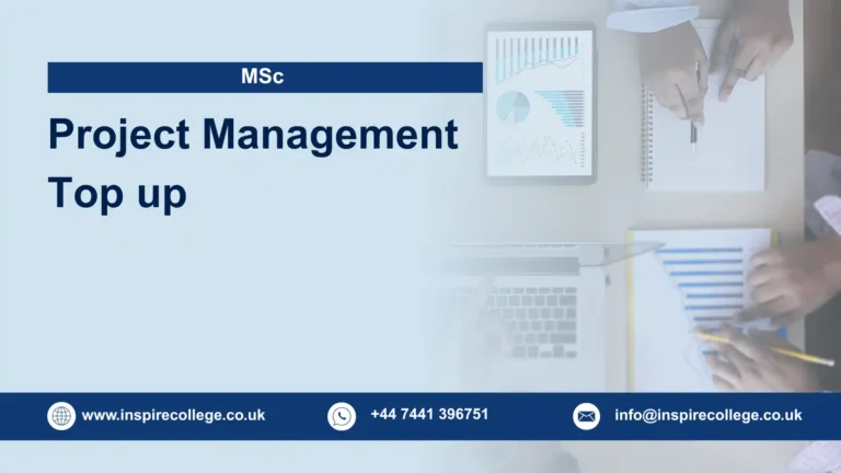 Msc Project Management Top up