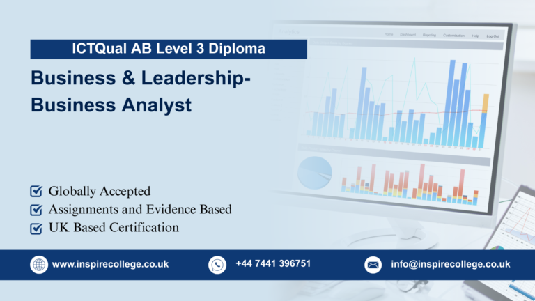ICTQual AB Level 3 Diploma in Business & Leadership-Business Analyst