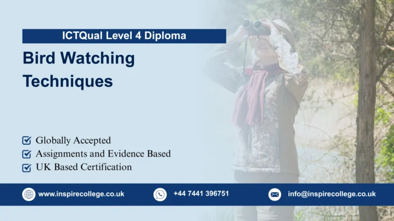ICTQual Level 4 Diploma in Bird Watching Techniques