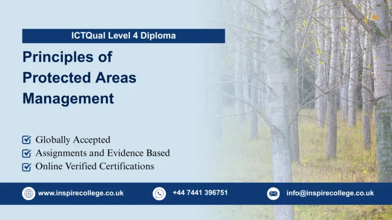 ICTQual Level 4 Diploma in Principles of Protected Areas Management