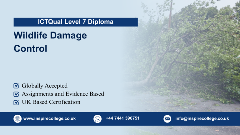 ICTQual Level 7 Diploma in Wildlife Damage Control