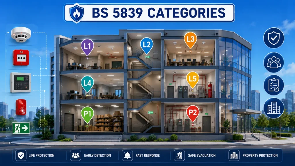 BS 5839 Categories