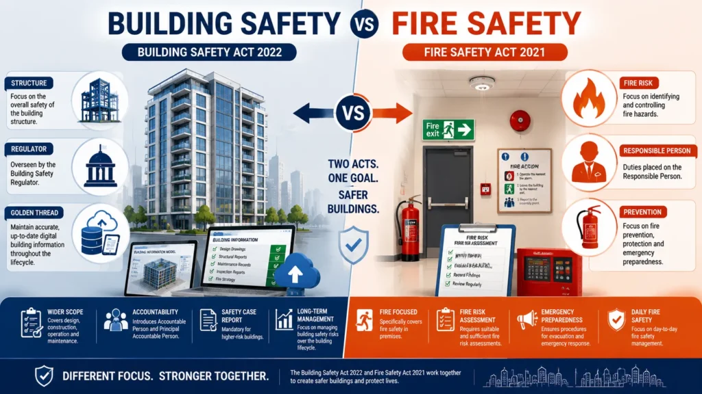 Building Safety vs Fire Safety