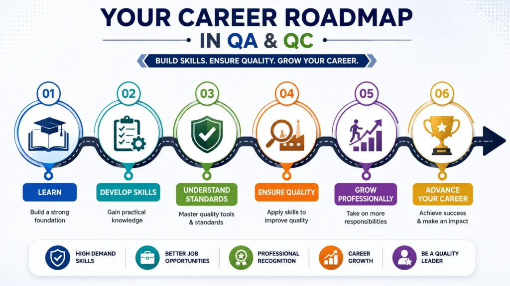 Career growth pathway in QAQC