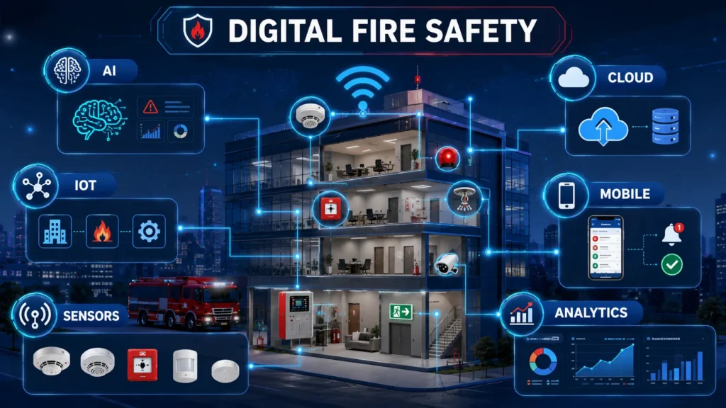 Digital fire safety system overview