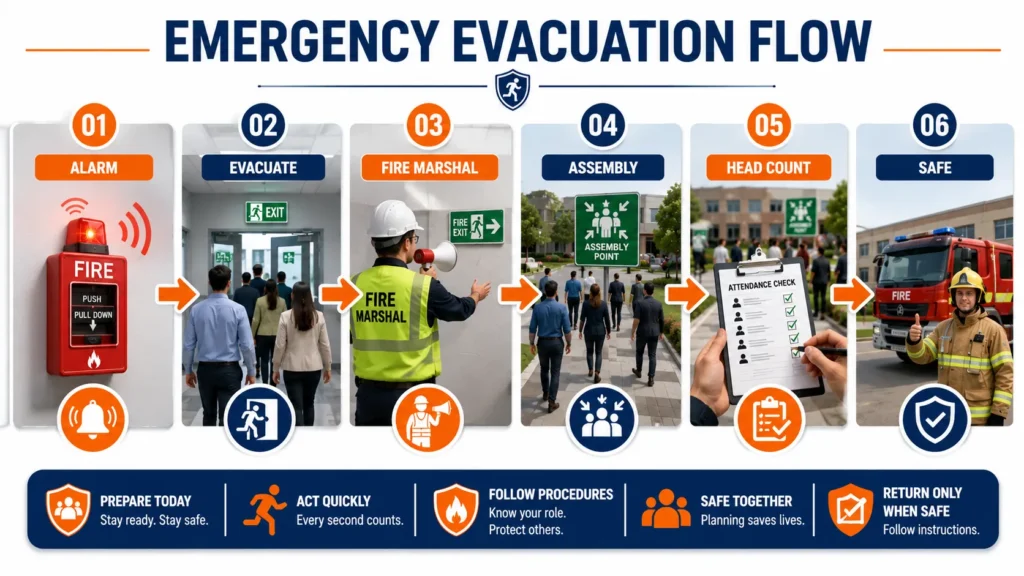 Emergency Evacuation Flow