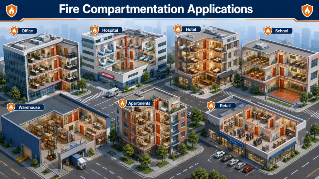 Fire Compartmentation Applications