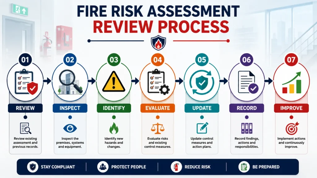 Fire risk assessment process roadmap