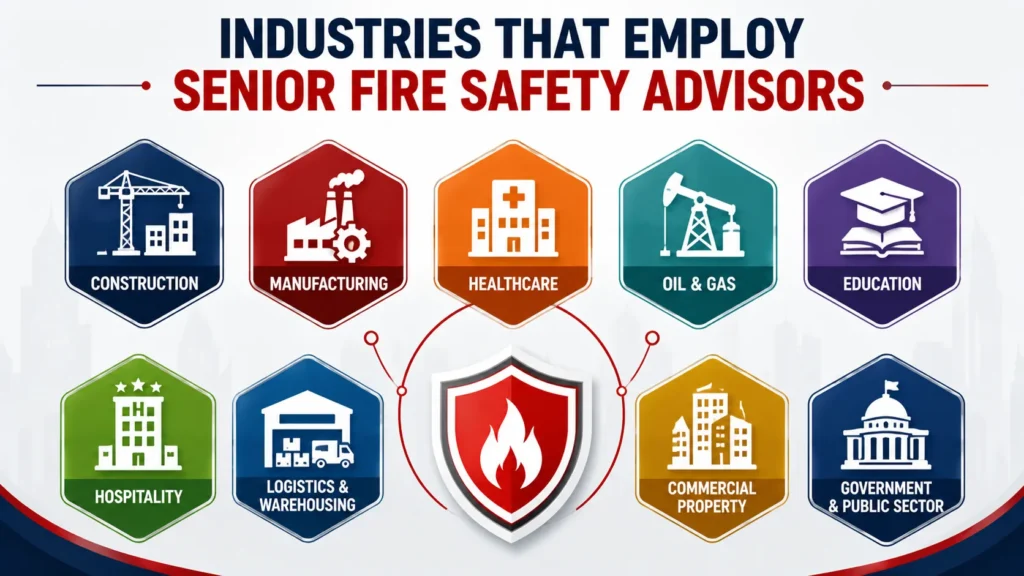 Industries for senior fire safety advisors